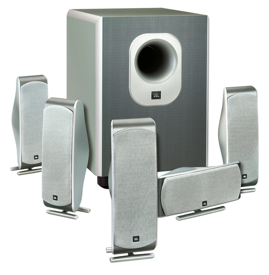 SCS 300.5 - Black - Complete 6-Piece System - Hero